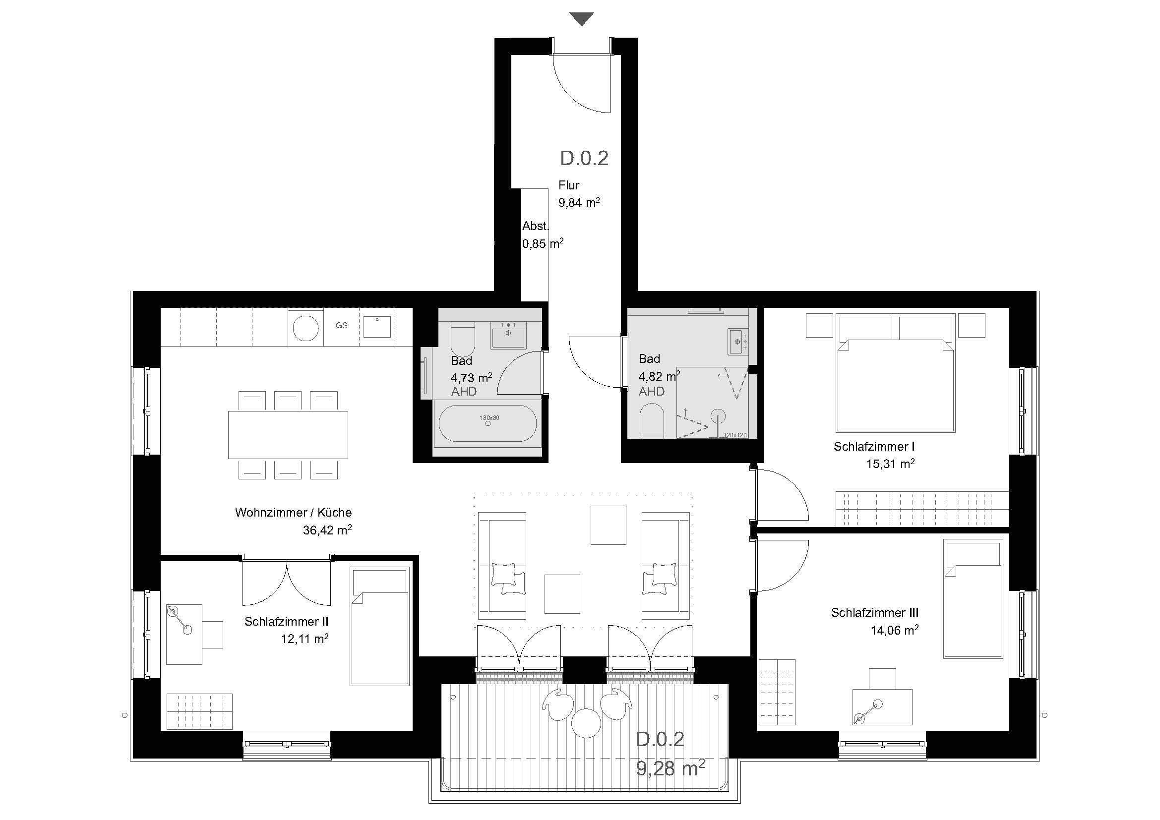 Wohnung zum Kauf provisionsfrei 599.000 € 4 Zimmer 102,8 m²<br/>Wohnfläche EG<br/>Geschoss Pölnitzweg 71 Buch Berlin 13125