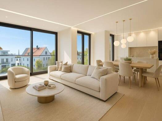 Wohnung zum Kauf - Erstbezug 1.040.000 € 3,5 Zimmer 107 m² 1. Geschoss Mitte Ulm 89075