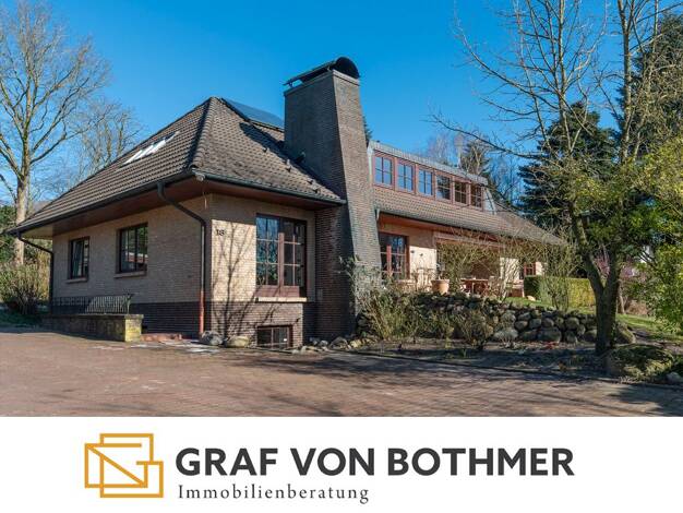 Einfamilienhaus zum Kauf 10 Zimmer 340 m² 1.360 m² Grundstück Oldendorf 25588