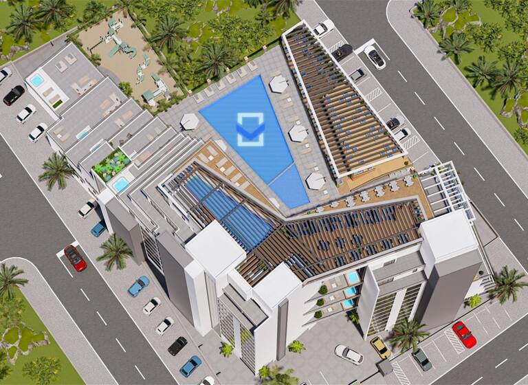 Studio zum Kauf provisionsfrei 258.900 € 3 Zimmer 92 m² 1. Geschoss Yeni Iskele 99850