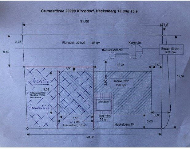 Doppelhaushälfte zum Kauf provisionsfrei 249.000 € 5,5 Zimmer 122 m²<br/>Wohnfläche 393 m²<br/>Grundstück ab sofort<br/>Verfügbarkeit Hackelberg 15 Kirchdorf Insel Poel 23999