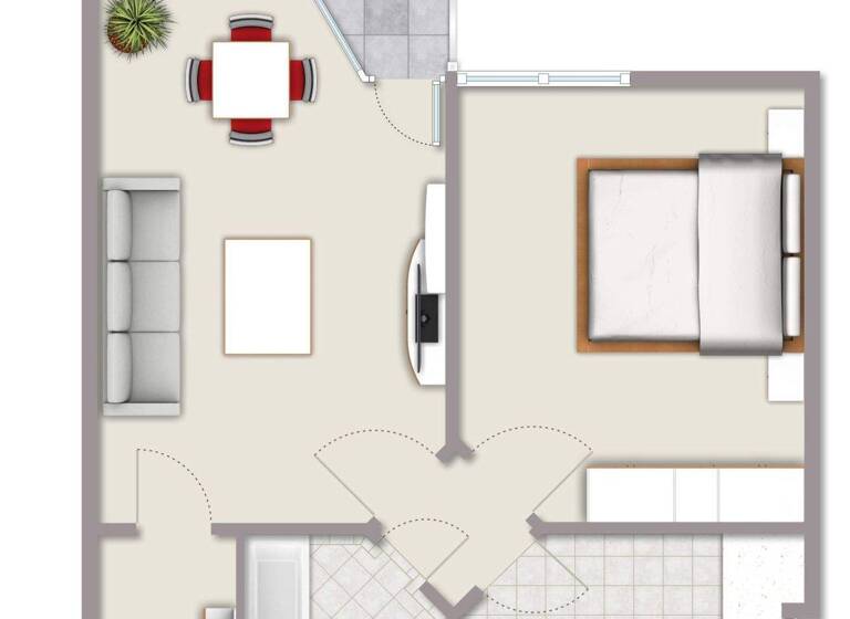 Wohnung zum Kauf 105.000 € 2 Zimmer 57,2 m² 13. Geschoss Aachen 52068