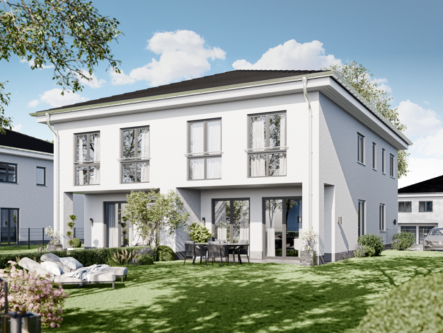 Doppelhaushälfte zum Kauf - Erstbezug 625.000 € 5 Zimmer 141 m² 303 m² Grundstück Beelitz 14547