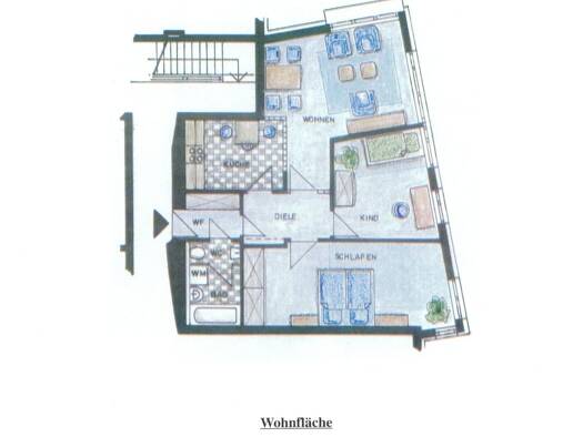 Wohnung zur Miete 815 € 3 Zimmer 73,8 m² 4 Geschosse frei ab sofort Elmshorn 25335