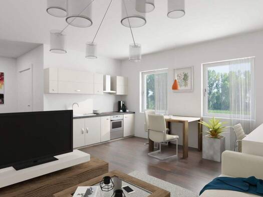 Wohnung zum Kauf - Neubau provisionsfrei 219.900 € 1 Zimmer 33,2 m² EG Meraner Str. 7c Konradsiedlung-Wutzlhofen Regensburg 93057