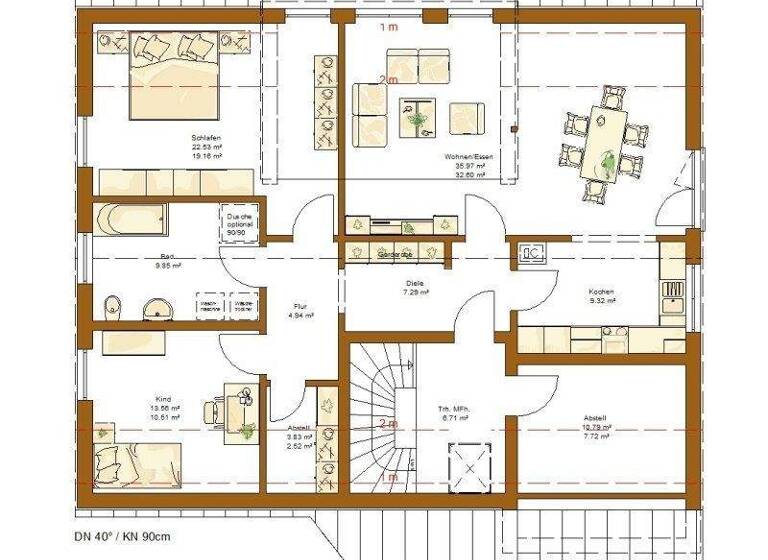 Mehrfamilienhaus zum Kauf 680.000 € 8 Zimmer 250 m² 1.100 m² Grundstück Löschenrod Eichenzell 36124