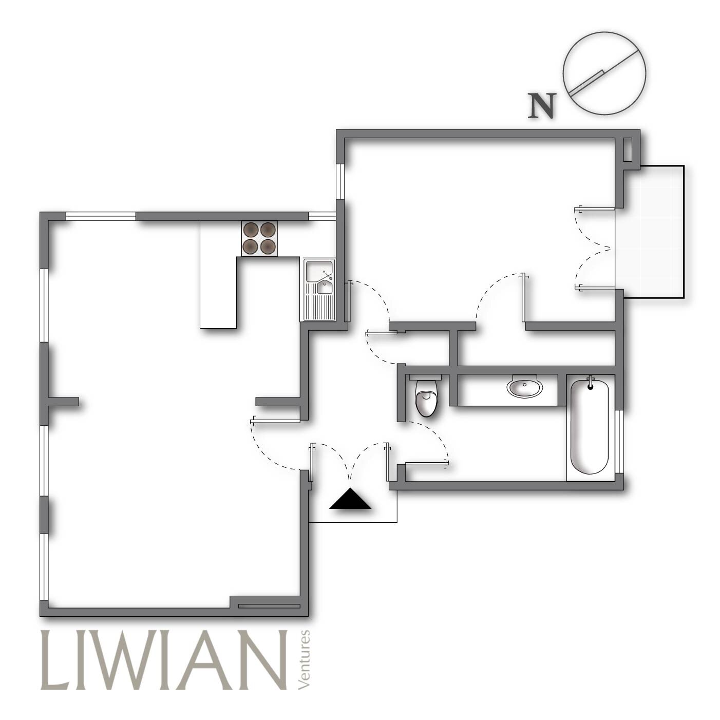 Wohnung zum Kauf 2 Zimmer 54 m²<br/>Wohnfläche 2.<br/>Geschoss ab sofort<br/>Verfügbarkeit Rotherbaum Hamburg 20146