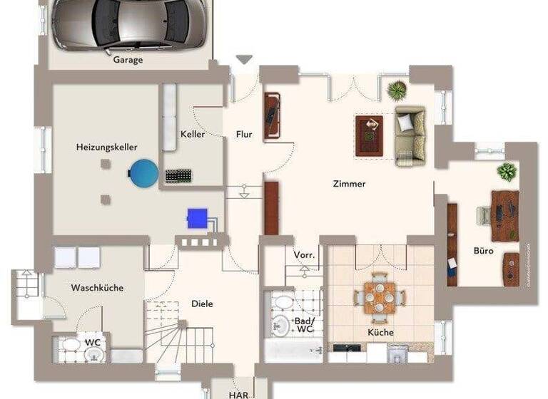 Einfamilienhaus zum Kauf 2.275.000 € 9 Zimmer 250 m² 732 m² Grundstück Wannsee Berlin 14109