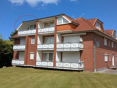 Wohnung zum Kauf als Kapitalanlage geeignet 117.500 € 3 Zimmer 43 m² Tossens Butjadingen 26969