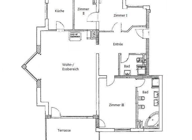 Wohnung zur Miete 1.720 € 3,5 Zimmer 118 m² 1. Geschoss frei ab sofort Königstein Königstein im Taunus 61462