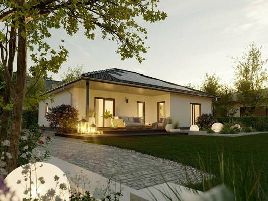 Bungalow zum Kauf - Erstbezug provisionsfrei 380.800 € 4 Zimmer 122 m² 850 m² Grundstück Zscherndorf Sandersdorf-Brehna 06792