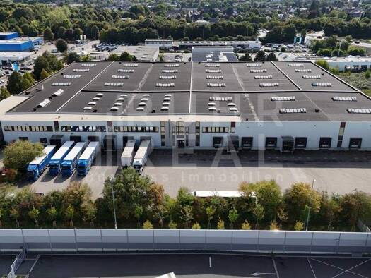 Lagerhalle zur Miete provisionsfrei 14.225 m² Lagerfläche teilbar ab 14.225 m² Gewerbegebiet Ost Grevenbroich 41515