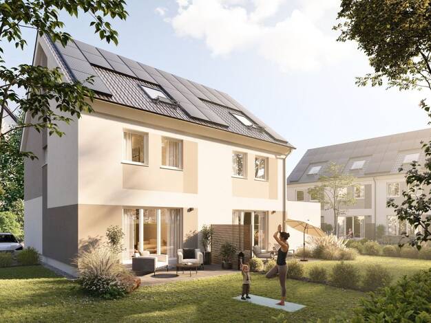 Haus zum Kauf - Erstbezug provisionsfrei 479.000 € 5 Zimmer 94 m² 106,6 m² Grundstück Straße 18 21 Heinersdorf Berlin 13089