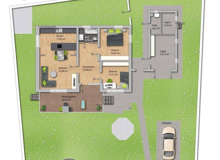 Einfamilienhaus zum Kauf 399.000 € 3 Zimmer 115 m² 600 m² Grundstück Breitenfurt bei Wien 2384