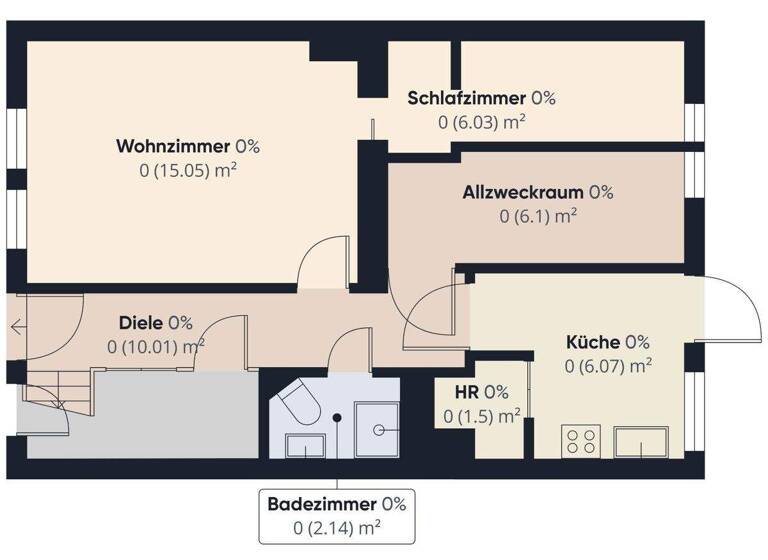 Mehrfamilienhaus zum Kauf 549.000 € 7 Zimmer 127 m² 137 m² Grundstück Hastedt Bremen 28207