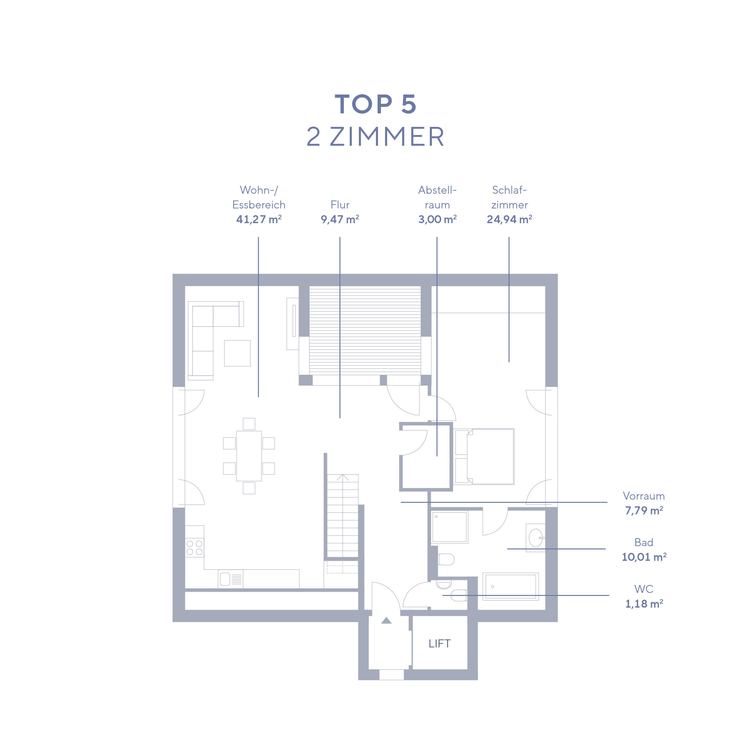 Wohnung zum Kauf provisionsfrei 683.000 € 2 Zimmer 85,7 m²<br/>Wohnfläche 2.<br/>Geschoss Großgmain 5084