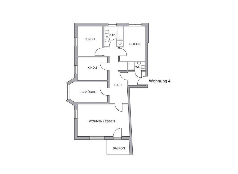 Wohnung zum Kauf 4 Zimmer 92 m² Feuchtwangen 91555