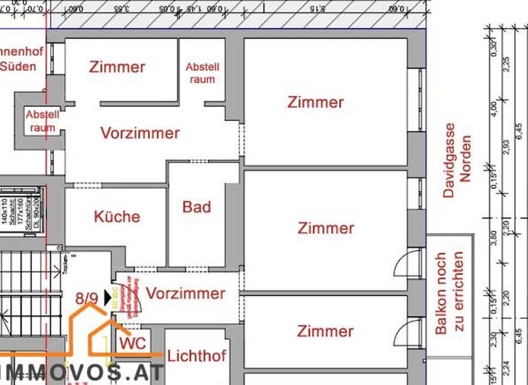 Terrassenwohnung zum Kauf 299.000 € 4 Zimmer 96 m² Wien 10.,Favoriten 1100