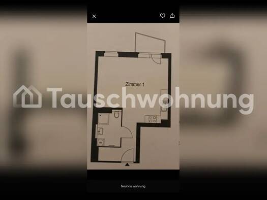 Studio zur Miete nur mit Wohnberechtigungsschein Tauschwohnung 290 € 1 Zimmer 42 m² 7. Geschoss Alt-Hohenschönhausen Berlin 13059