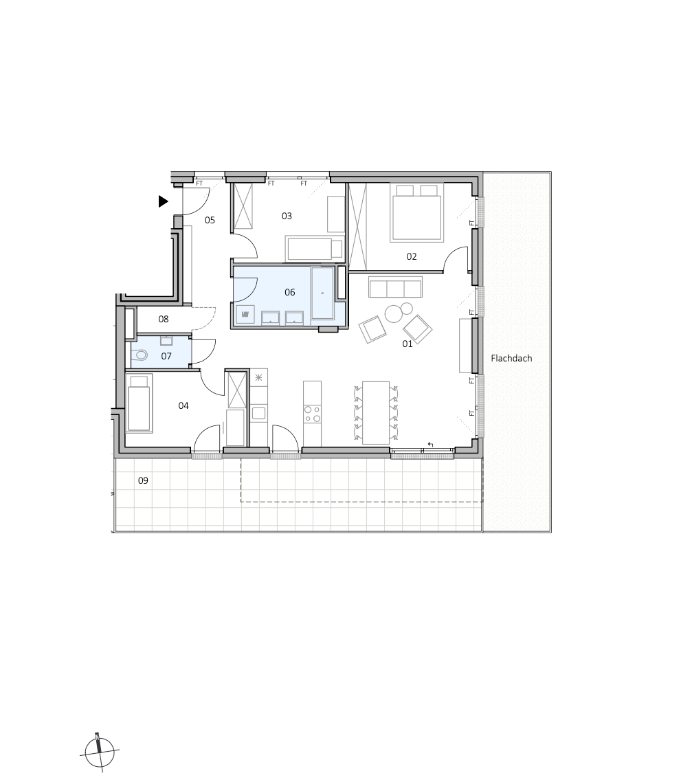 Wohnung zum Kauf 582.000 € 4 Zimmer 92,4 m²<br/>Wohnfläche St. Leonhard Villach(Stadt) 9500