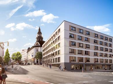 Wohnung zum Kauf - Erstbezug provisionsfrei 379.000 € 2 Zimmer 47,6 m² 1. Geschoss Mozartstraße 1 Kempten Kempten (Allgäu) 87435