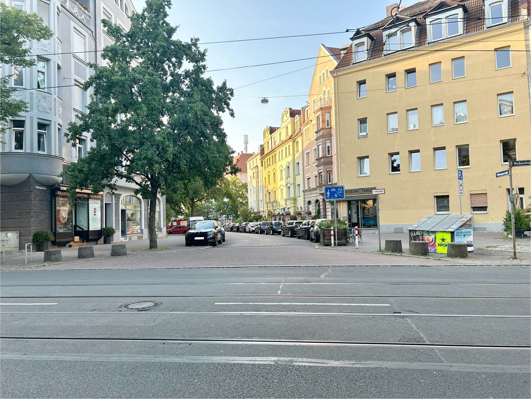 Wohnung zur Miete 530 € 3 Zimmer 50 m²<br/>Wohnfläche 4.<br/>Geschoss ab sofort<br/>Verfügbarkeit Wodanstr. 69 Gleißhammer Nürnberg 90461