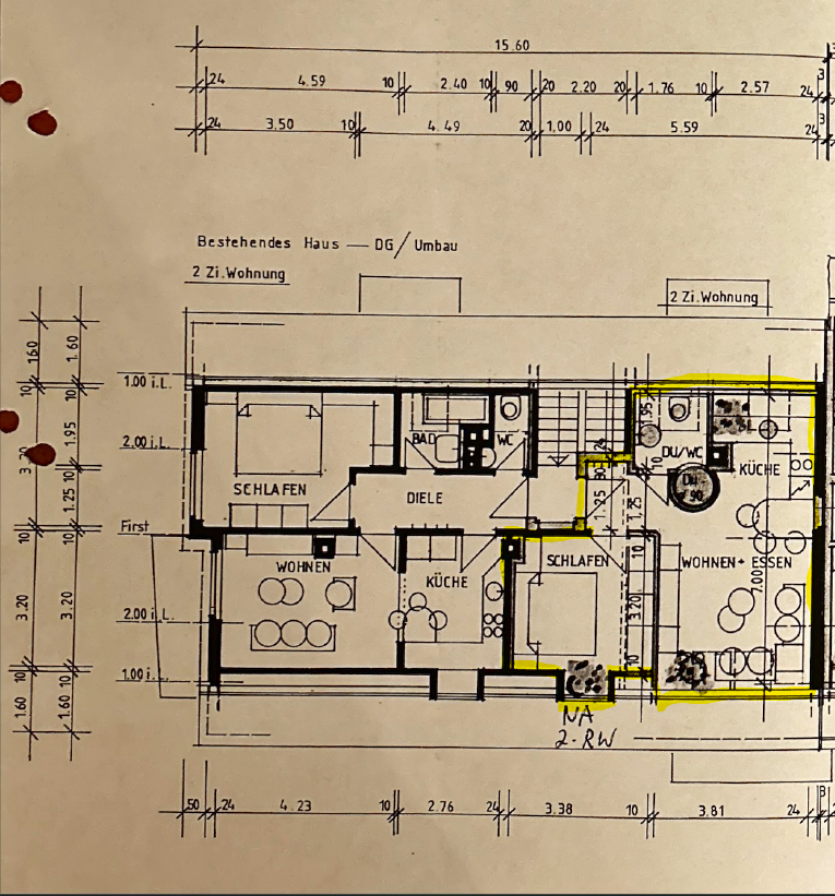 Wohnung zum Kauf 175.000 € 2 Zimmer 33,3 m²<br/>Wohnfläche 4.<br/>Geschoss Feuerbach - Mitte Stuttgart 70469