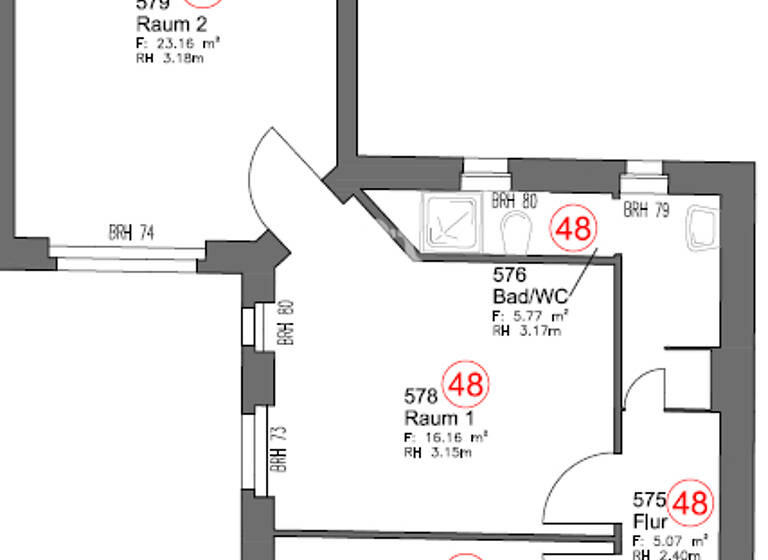 Wohnung zum Kauf provisionsfrei 325.000 € 2 Zimmer 58,9 m²<br/>Wohnfläche 4.<br/>Geschoss Wühlischstraße 12 / Gryphiusstraße 9a 12 / 9a Friedrichshain Berlin Friedrichshain 10245