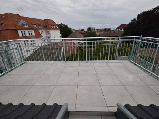 Terrassenwohnung zur Miete 880 € 2 Zimmer 61 m² Geschoss 5/6 frei ab sofort Bahnhofsvorstadt Bremen 28195