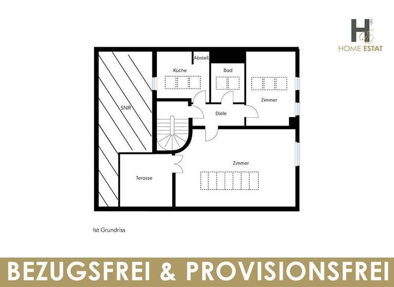 Wohnung zum Kauf provisionsfrei 320.000 € 3 Zimmer 80 m²<br/>Wohnfläche 2.<br/>Geschoss ab sofort<br/>Verfügbarkeit An den Eichen 3 B Ruhlsdorf Teltow 14513