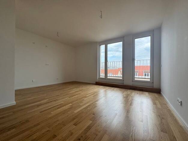 Wohnung zur Miete 863 € 2 Zimmer 54,8 m² 6. Geschoss Lutherstraße 6 Neustadt-Neuschönefeld Leipzig 04315