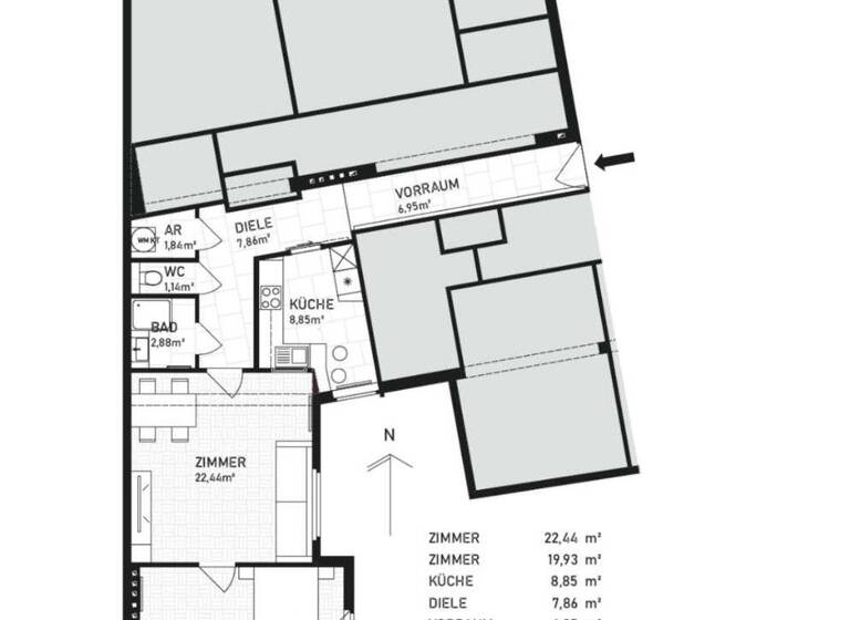 Wohnung zur Miete 1.170 € 2,5 Zimmer 71 m²<br/>Wohnfläche 2.<br/>Geschoss ab sofort<br/>Verfügbarkeit Linzer Straße 316 Wien 1140