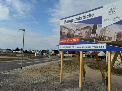 Grundstück zum Kauf 98.750 € 395 m² Grundstück Schkeuditzer Straße 36 b Delitzsch Delitzsch 04509
