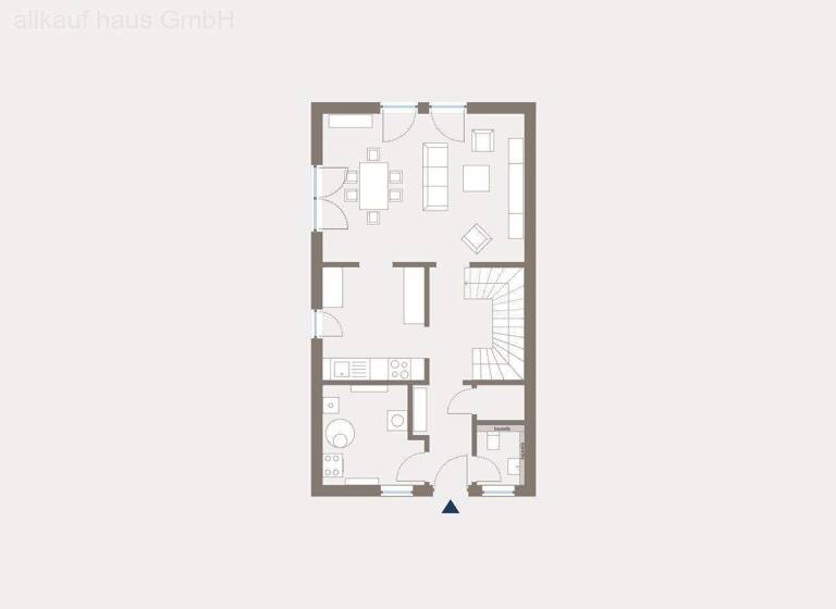 Doppelhaushälfte zum Kauf 332.300 € 4 Zimmer 127,5 m² 300 m² Grundstück Weidenbach 91746