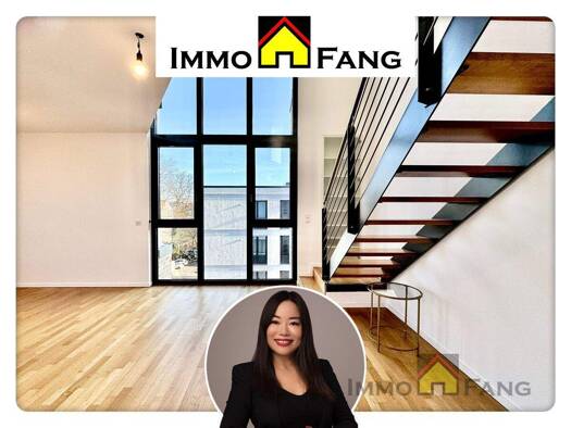 Maisonette zur Miete 1.800 € 2 Zimmer 101,2 m² 4. Geschoss Bilk Düsseldorf 40223