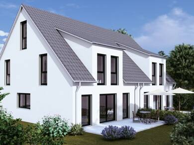 Doppelhaushälfte zum Kauf - Erstbezug provisionsfrei 689.550 € 4 Zimmer 140 m² 355 m² Grundstück Narzissenstraße 9 Brand Eckental 90542