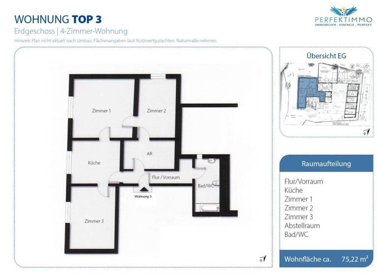 Wohnung zum Kauf 235.000 € 4 Zimmer 75,2 m² EG Fußach 6972