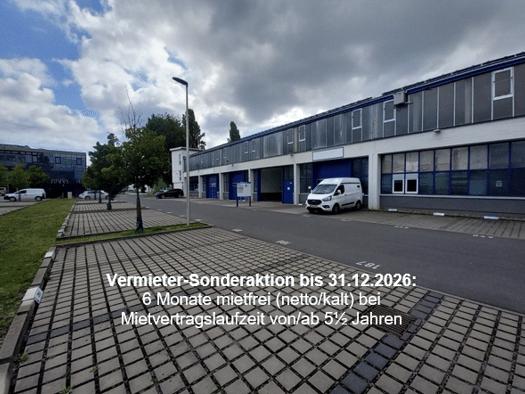 Produktionshalle zur Miete provisionsfrei 10 € 410 m² Lagerfläche Adlershof Berlin 12489