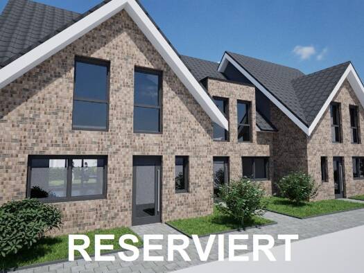 Reihenendhaus zum Kauf - Erstbezug provisionsfrei 529.000 € 5 Zimmer 125 m² 160 m² Grundstück Altstadt Meppen 49716