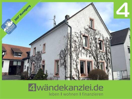 Mehrfamilienhaus zum Kauf 385.000 € 8 Zimmer 176 m² 824 m² Grundstück Wixhausen Darmstadt / Wixhausen 64291