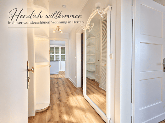Wohnung zur Miete 585 € 3,5 Zimmer 78 m² Geschoss 2/2 frei ab sofort Adalbertstraße 12 Süd Herten 45699