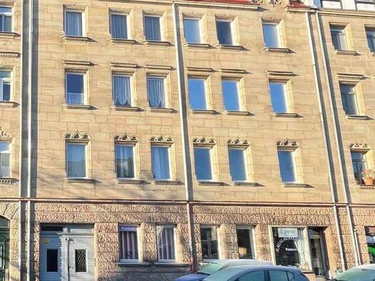 Wohnung zur Miete 500 € 2 Zimmer 60 m² Geschoss EG/2 frei ab sofort Erlanger Straße 75 Nordstadt Fürth 90765