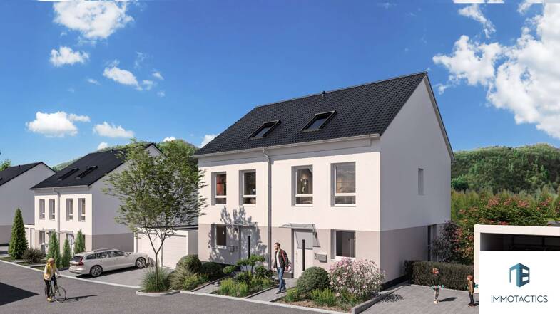 Doppelhaushälfte zum Kauf - Neubau 399.900 € 5 Zimmer 108 m² 201 m² Grundstück Altenbamberg 55585