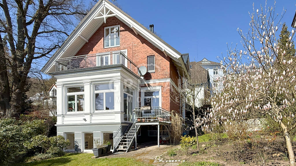 Einfamilienhaus zum Kauf 2.295.000 € 8 Zimmer 259 m² 604 m² Grundstück Blankenese Hamburg 22587