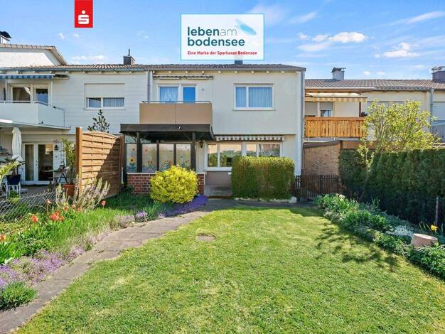 Reihenmittelhaus zum Kauf 320.000 € 4 Zimmer 82 m² 172 m² Grundstück Friedrichshafen 88045