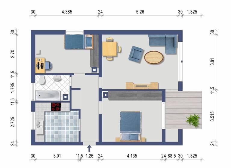 Wohnung zum Kauf 219.000 € 3 Zimmer 67 m² 3. Geschoss Schopfheim 79650