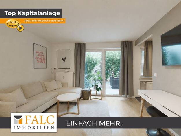 Terrassenwohnung zum Kauf 199.000 € 1 Zimmer 37,3 m² EG Nippes Nippes 50933