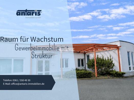 Lagerhalle zum Kauf 600.000 € 1.492,7 m² Lagerfläche Apfelstädt Nesse-Apfelstädt 99192