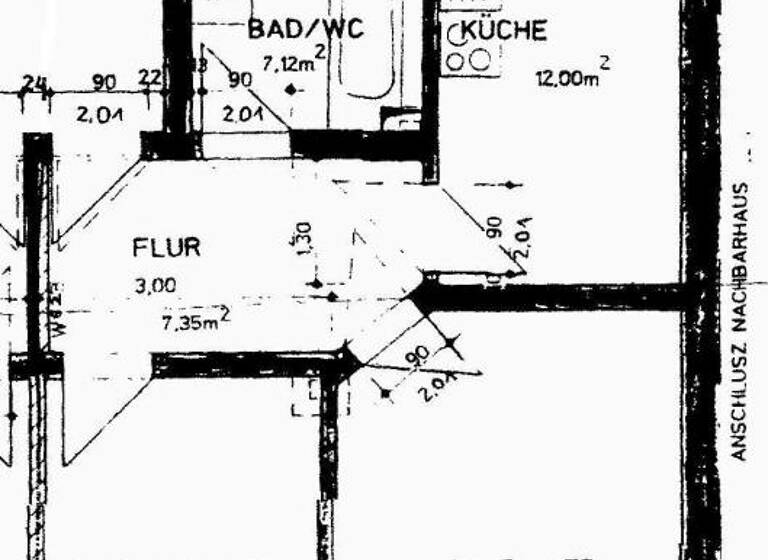 Wohnung zur Miete 300 € 2 Zimmer 65 m² Talstr. 23 Innenstadt Gera 07545