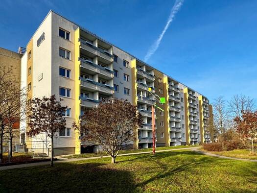 Wohnung zur Miete 400 € 3 Zimmer 57,2 m² 5. Geschoss Aalweg 8 Heide Nord Halle 06120